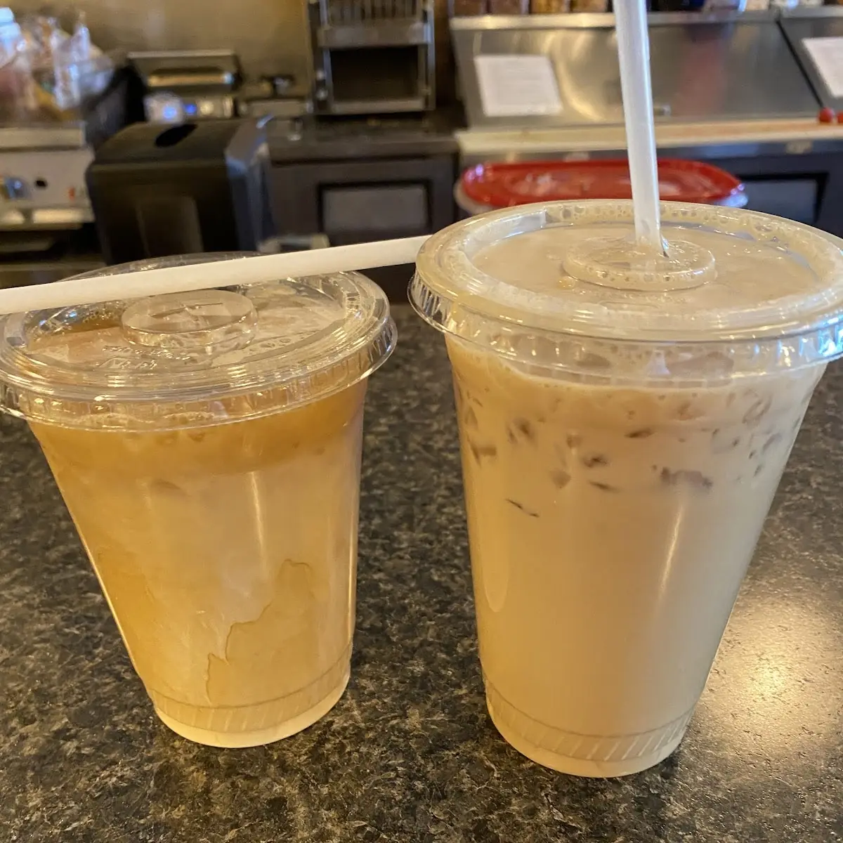 Waffle Latte and Cold Brew