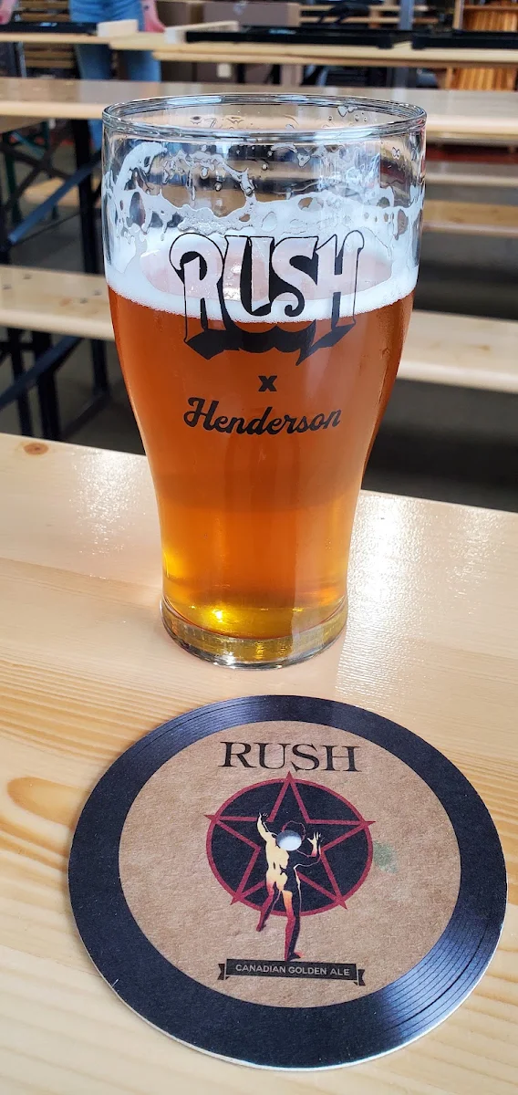 Rush Golden Ale, Henderson Brewing co