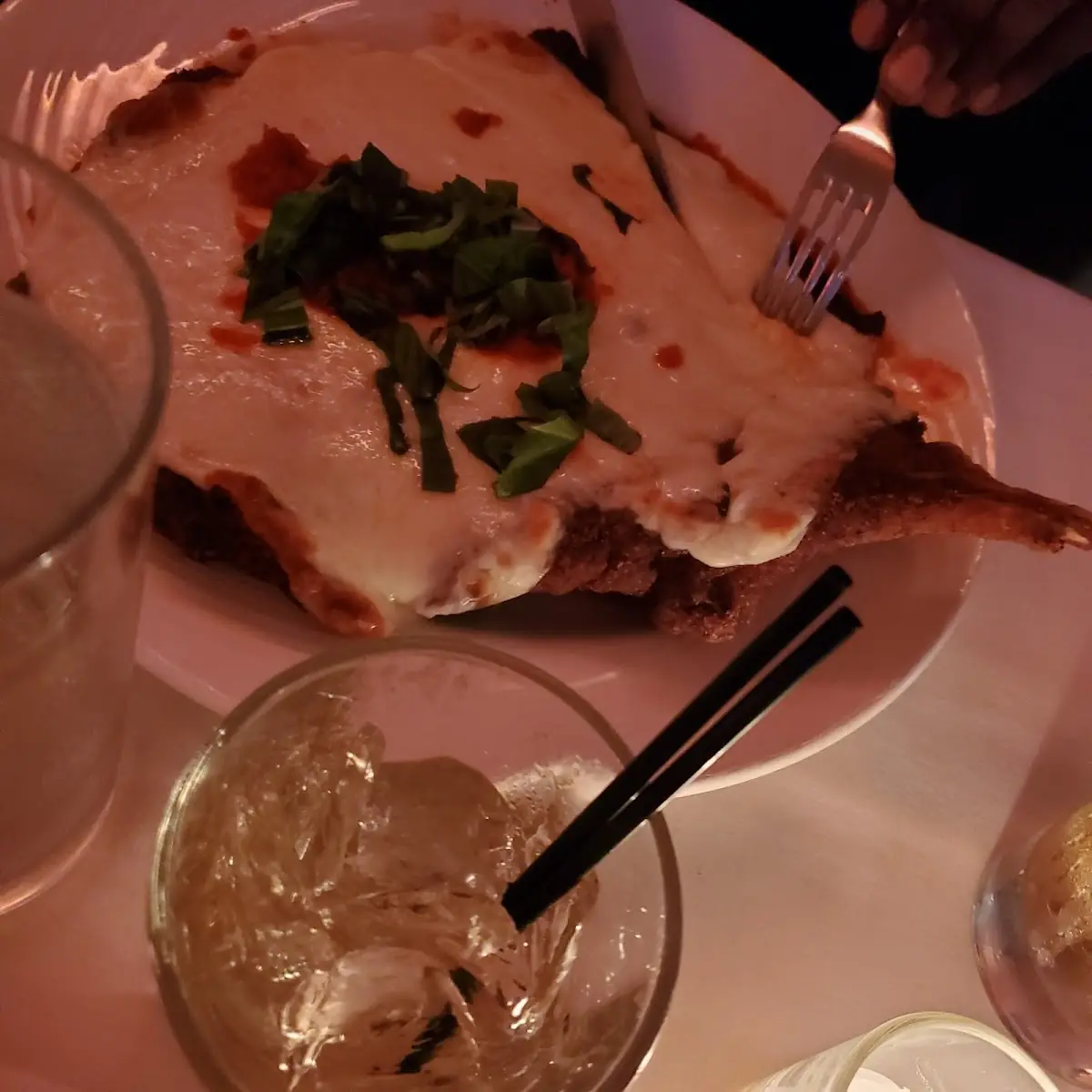 Bone-In Veal Chop Parmesan