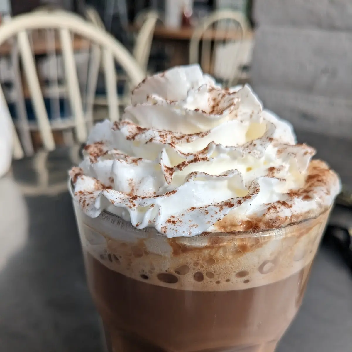 Hazelnut Mocha Latte