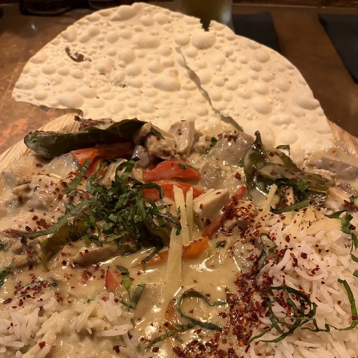 Green Curry Entree
