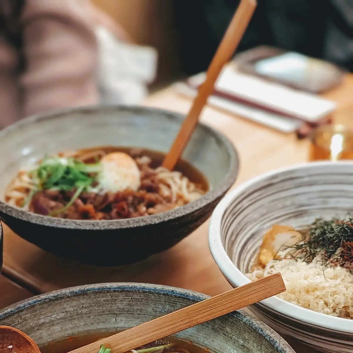 Kimchi Beef Udon