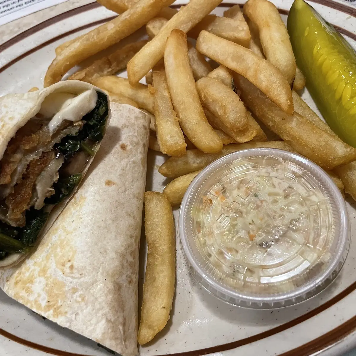 Wrap with Fries