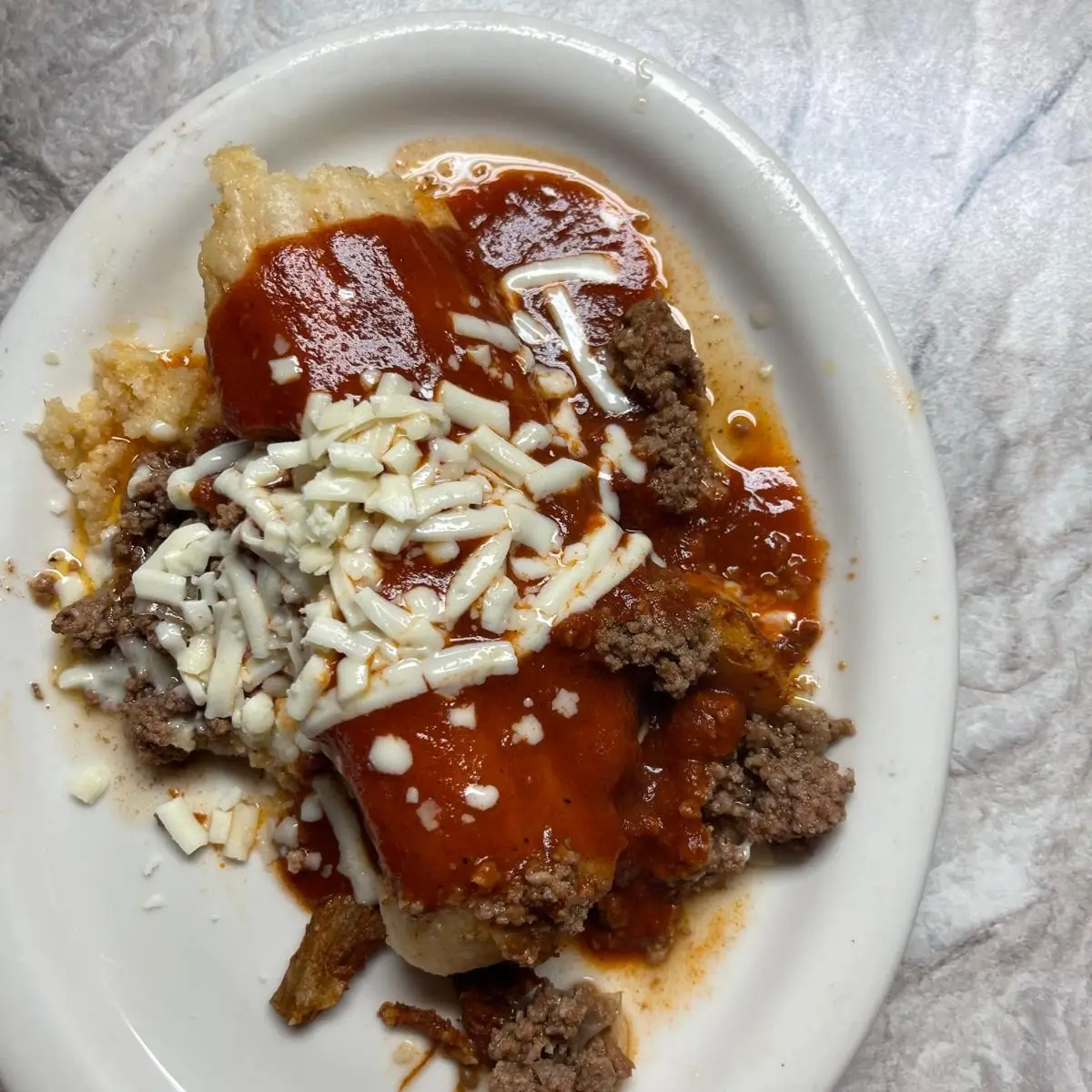Tamale Pork and Ground Beef