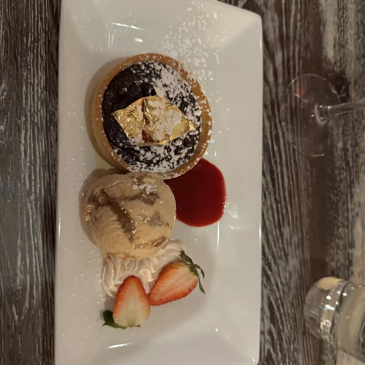 Flourless Chocolate Cake Miroir