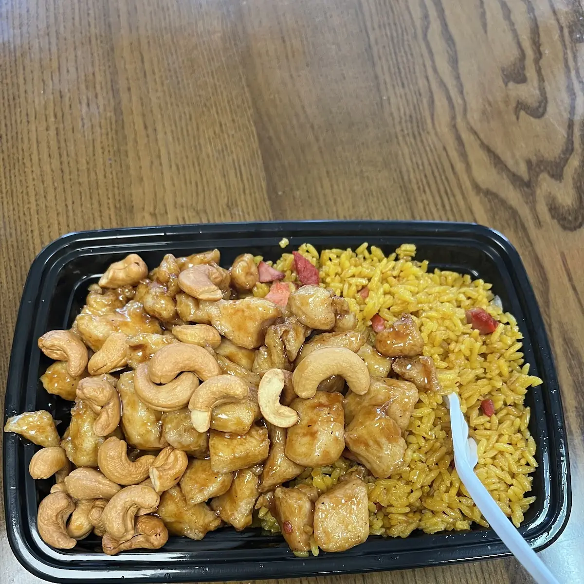 Chicken with Cashew Nuts Combo Platter