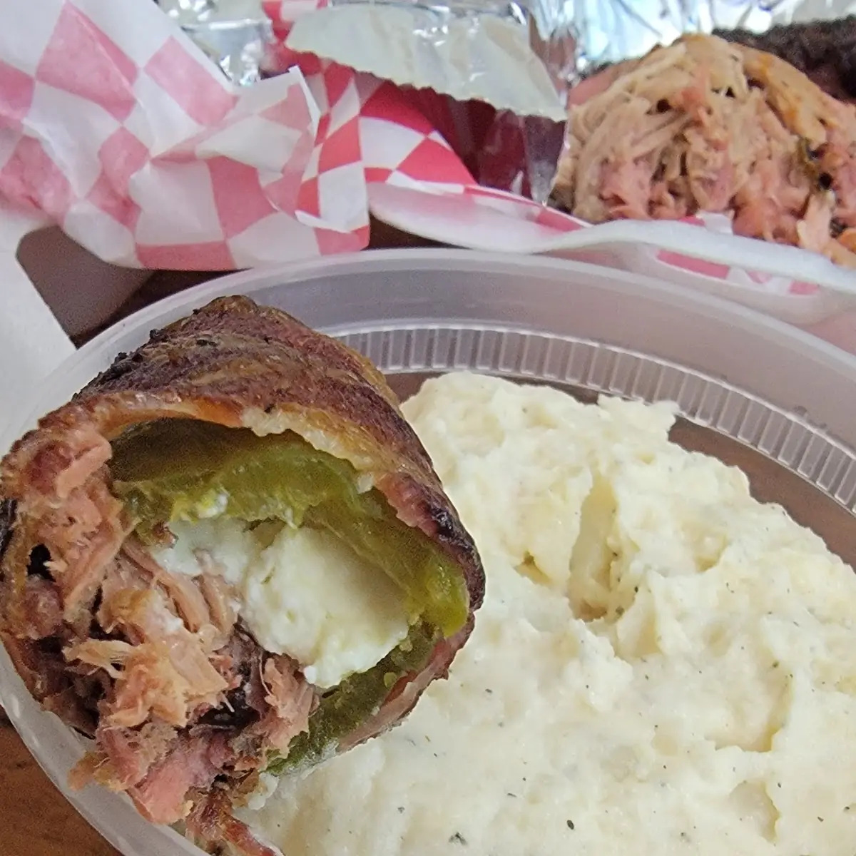 Mashed Potatoes and Popper