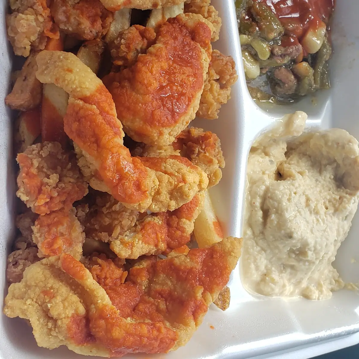 Potato Salad and Green Beans