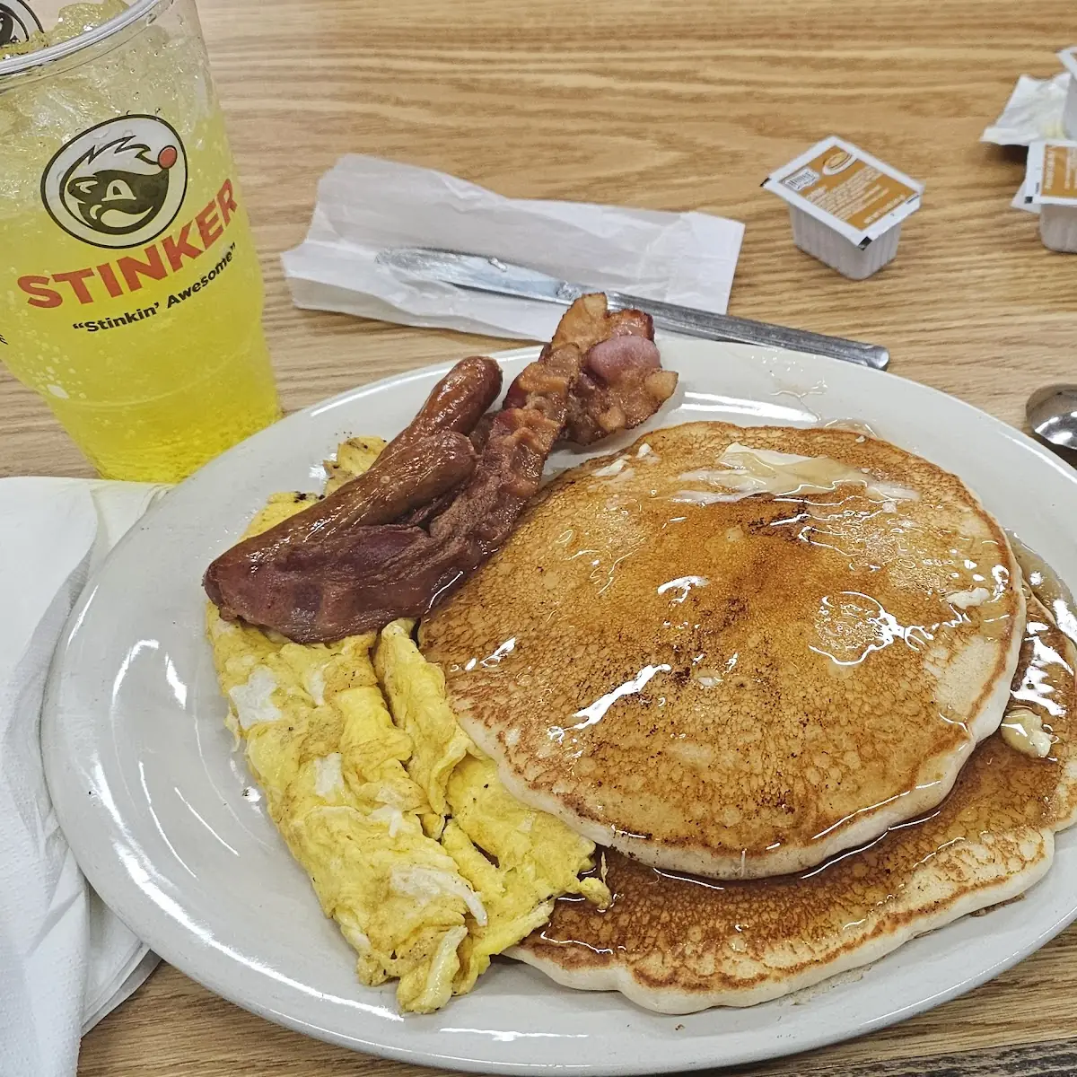 Country Ham and 2 Pancakes
