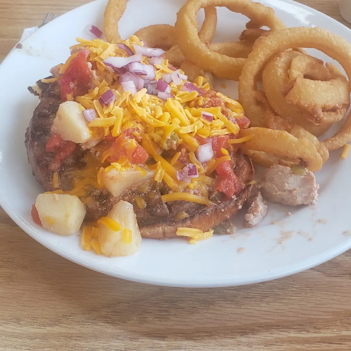 Green Chile Burger