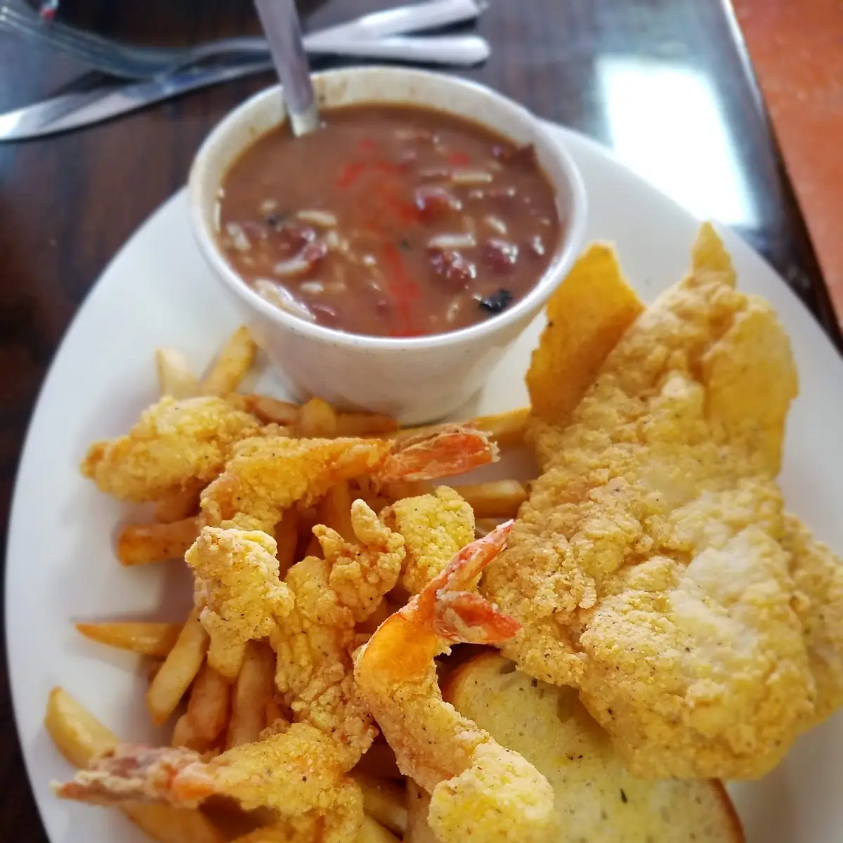 Fried Shrimp and Catfish