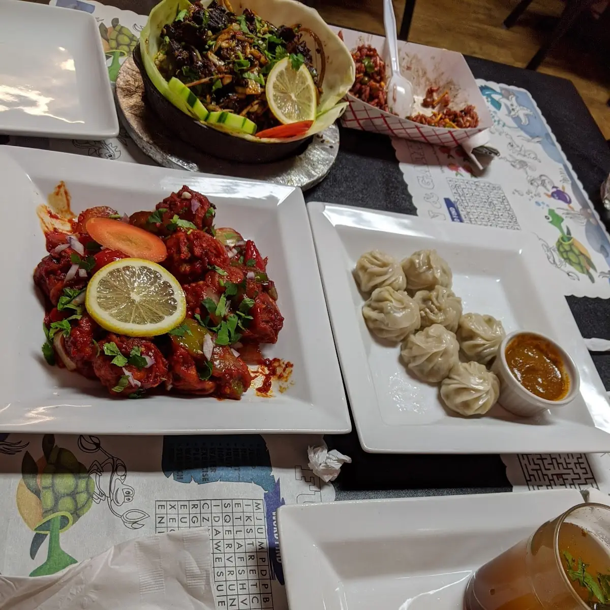 Spicy Fried Chicken Dumplings