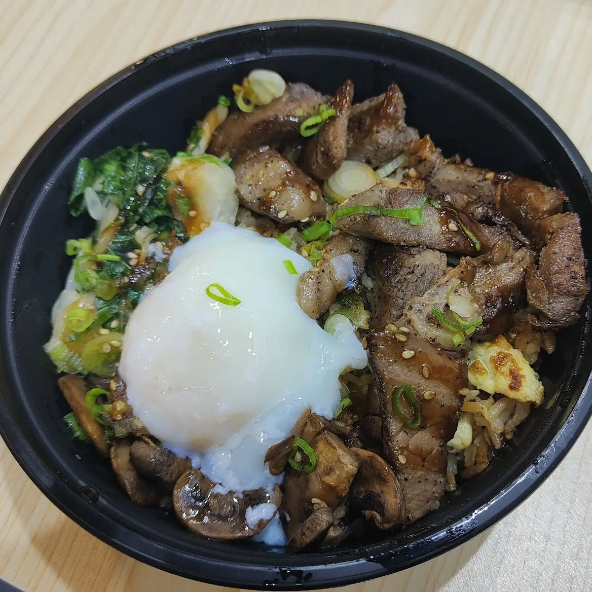 Fried Steak Rice
