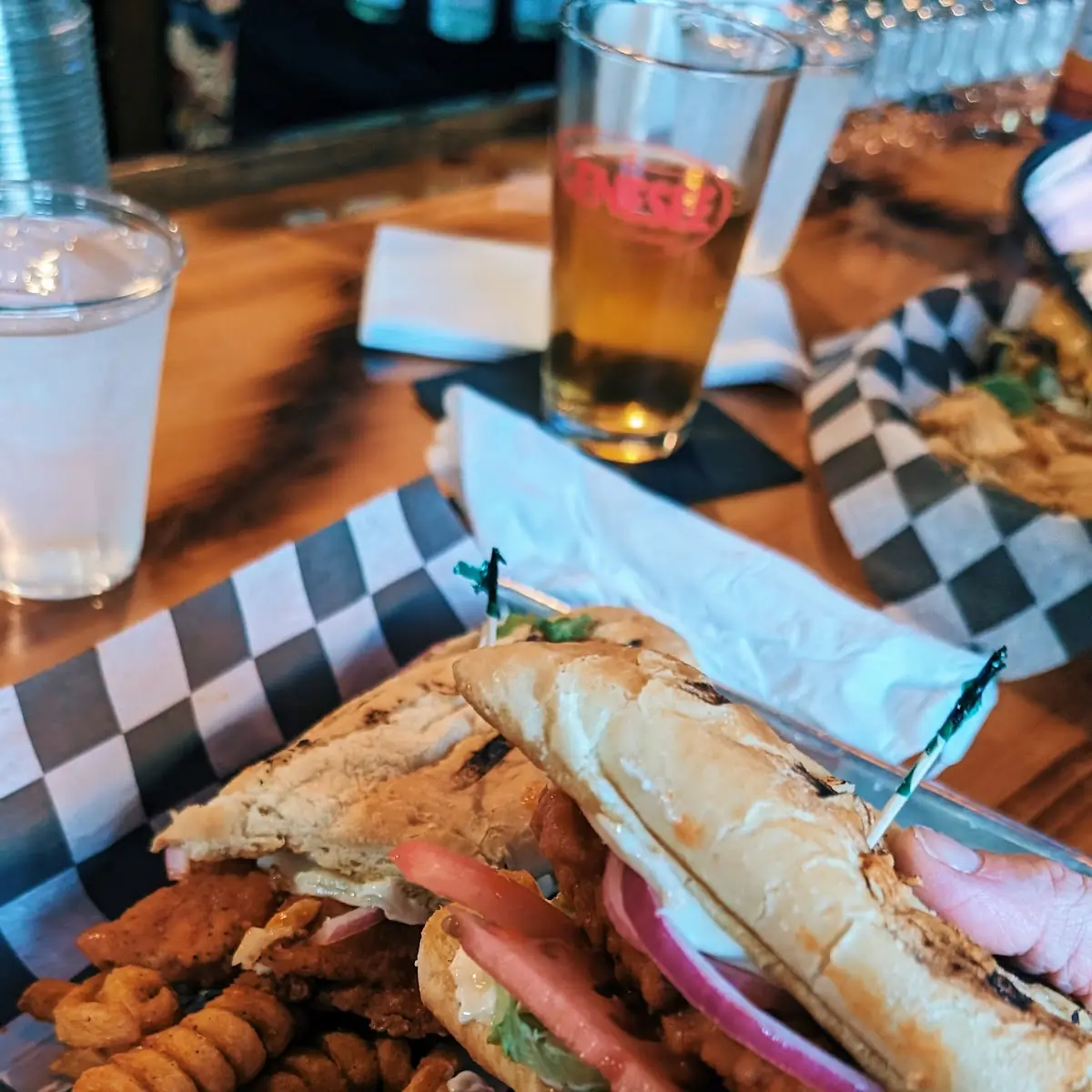 Buffalo Chicken Finger Sub