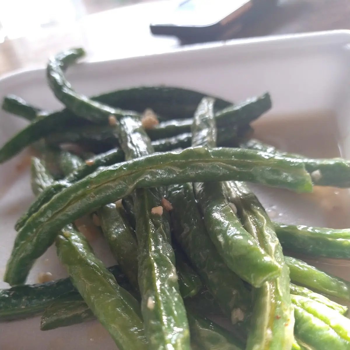 Green Beans with Wine