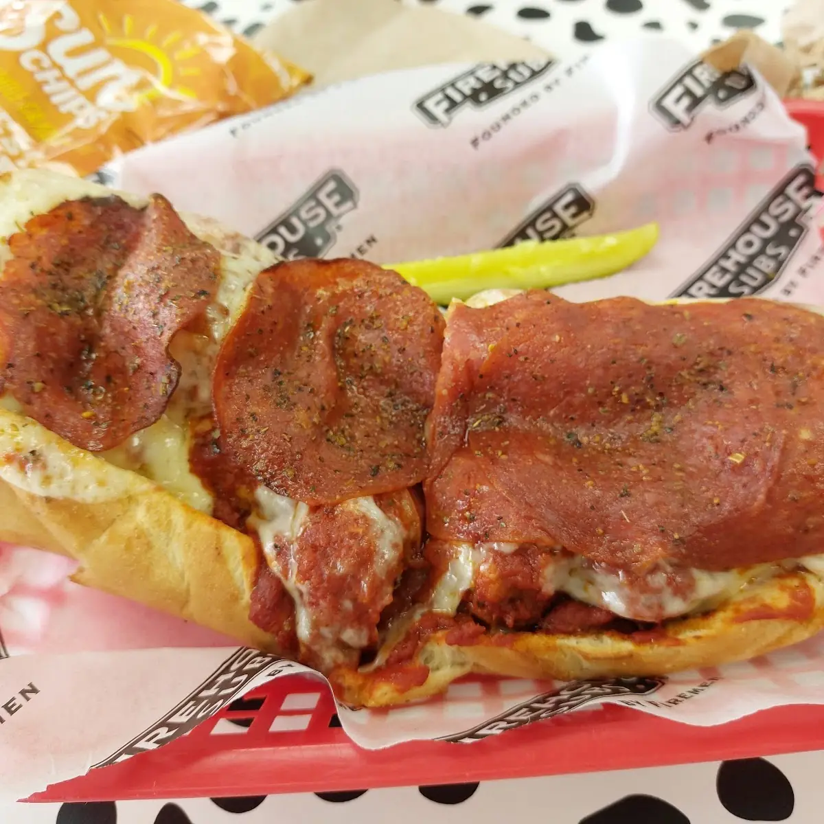 Pepperoni Pizza Sub