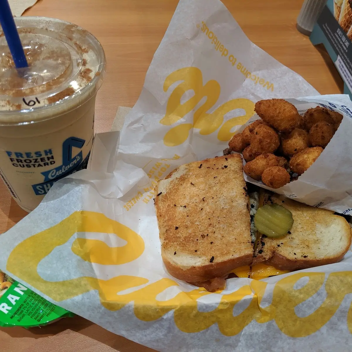 Sourdough Melt with Cheese Curds