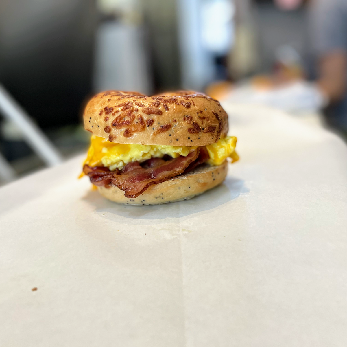 Ham Bacon Egg & Cheese