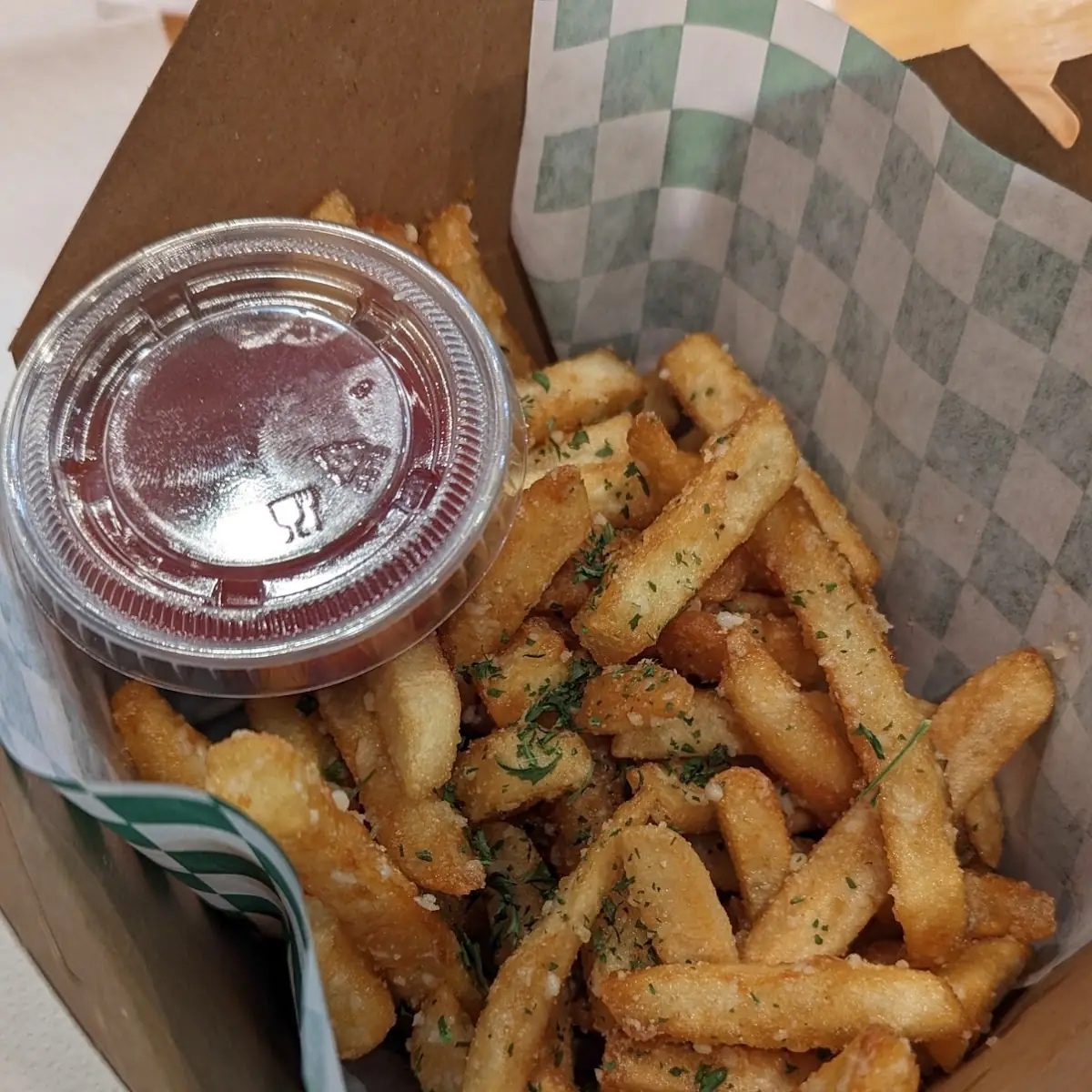 Garlic Parmesan Fries