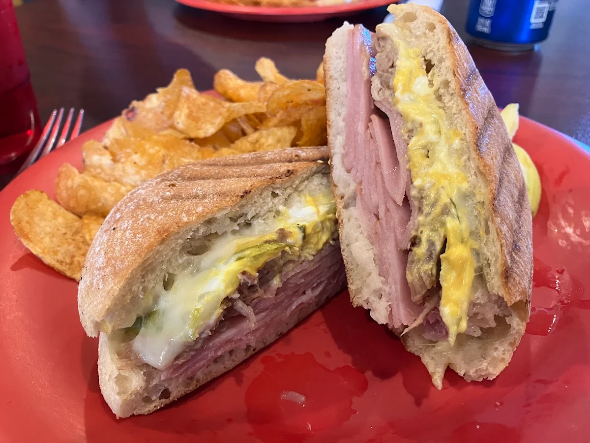 Ham Egg and Cheese Ciabatta