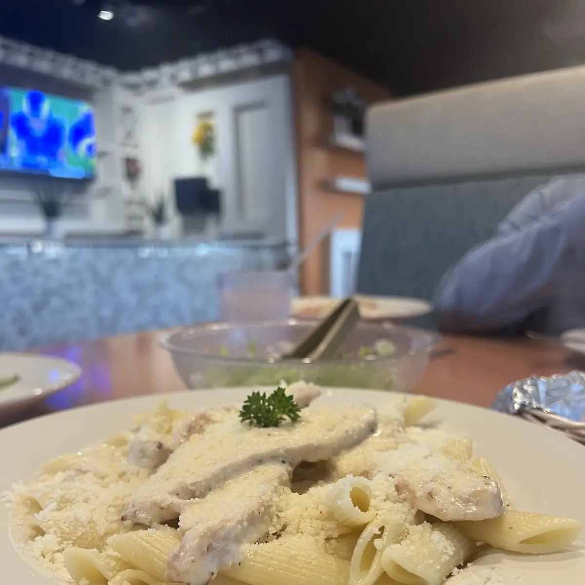 Chicken Alfredo Baked