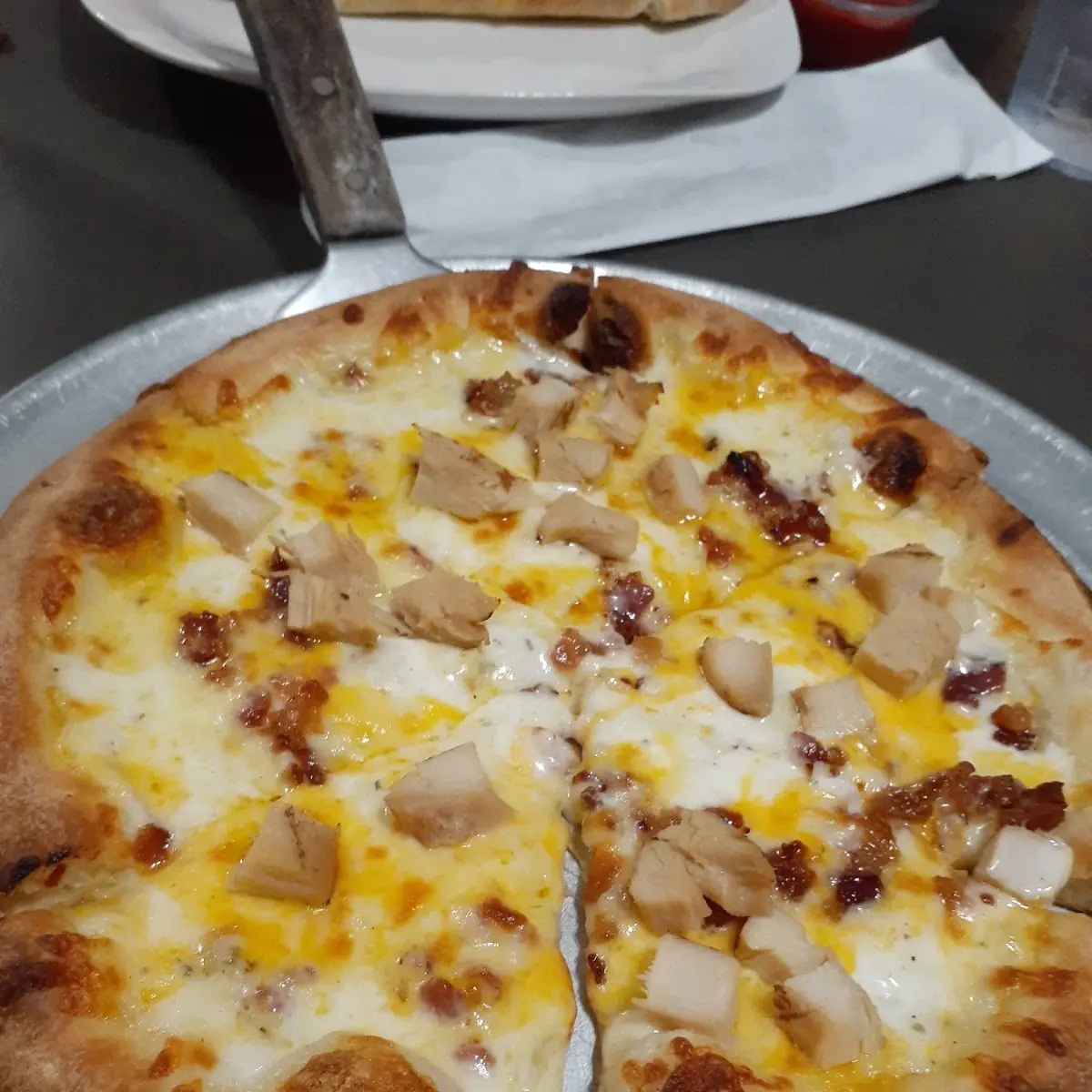Chicken Bacon Ranch Pizza