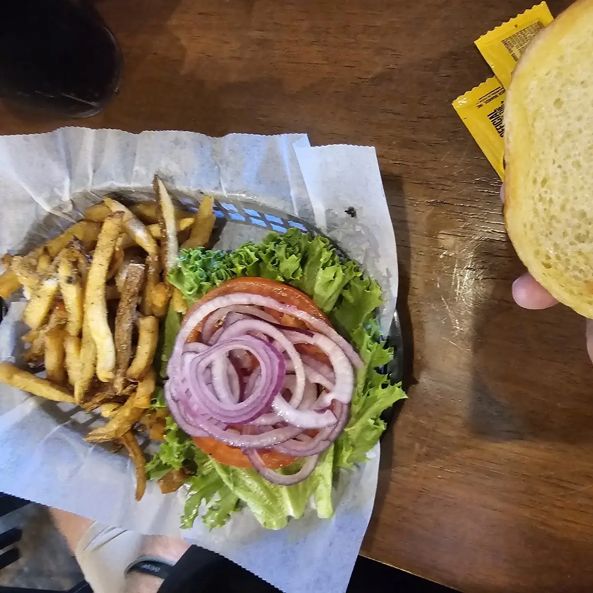 Classic Burger with Fries