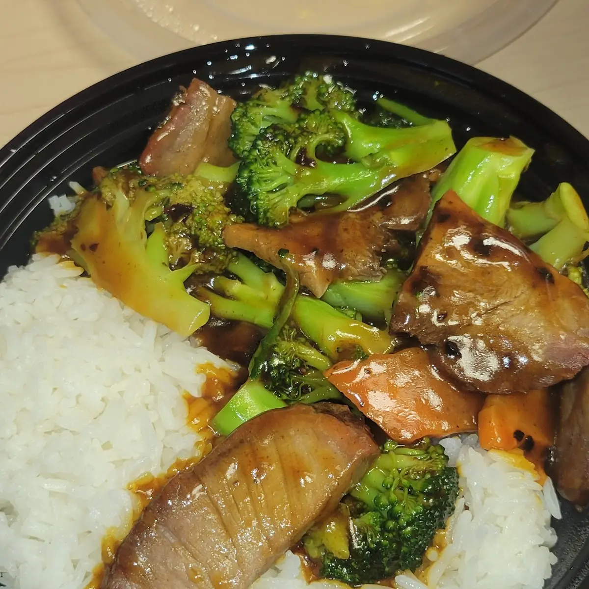 Roast Pork with Broccoli