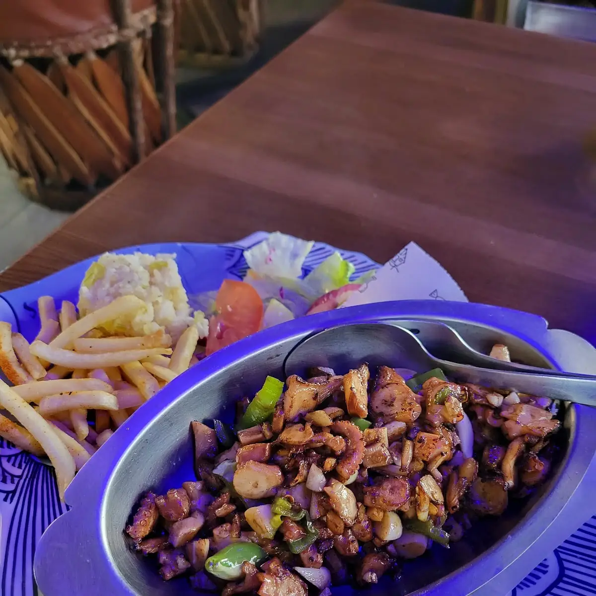 Mojo De Ajo Octopus with Garlic Sauce