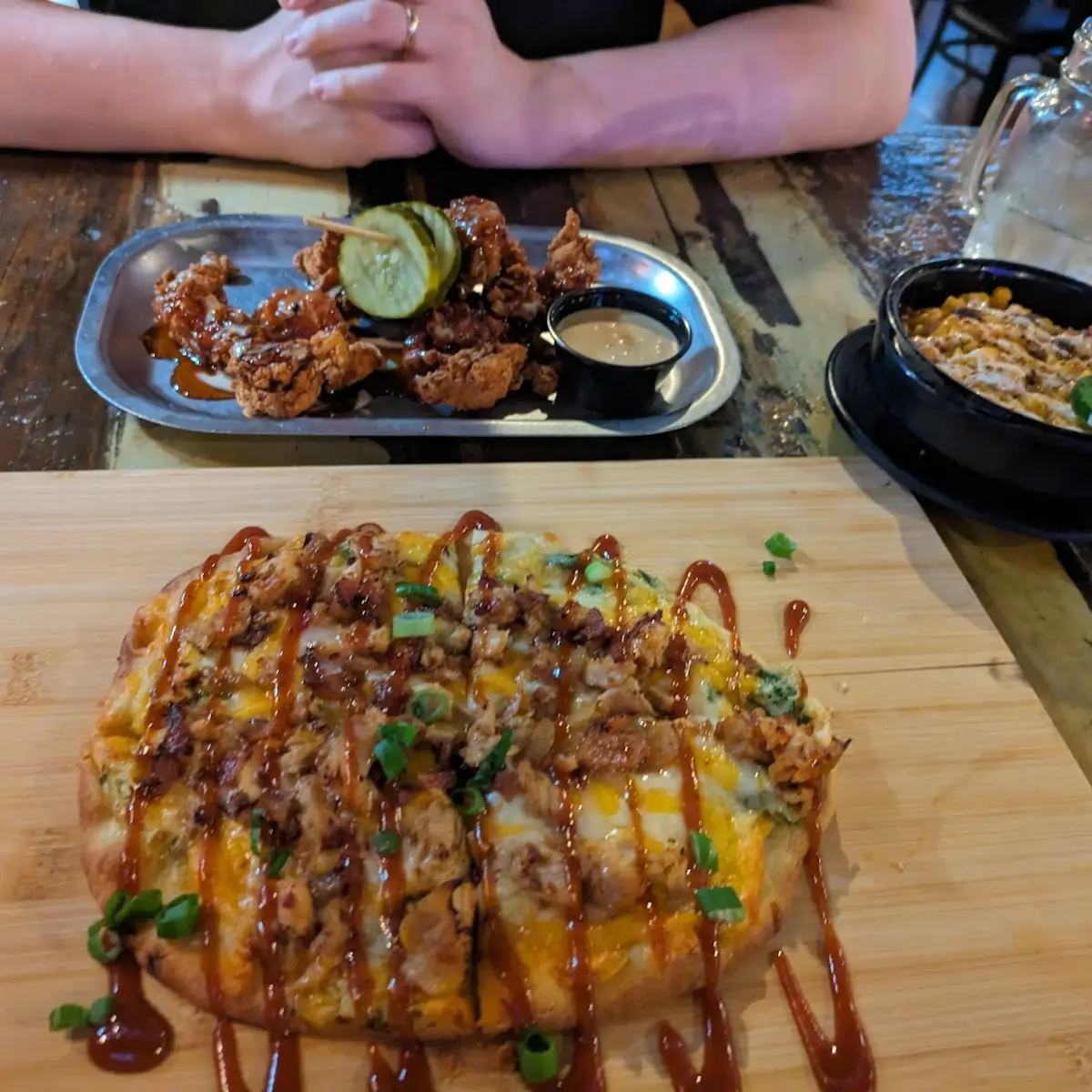 BBQ Chicken Flatbread Pizza