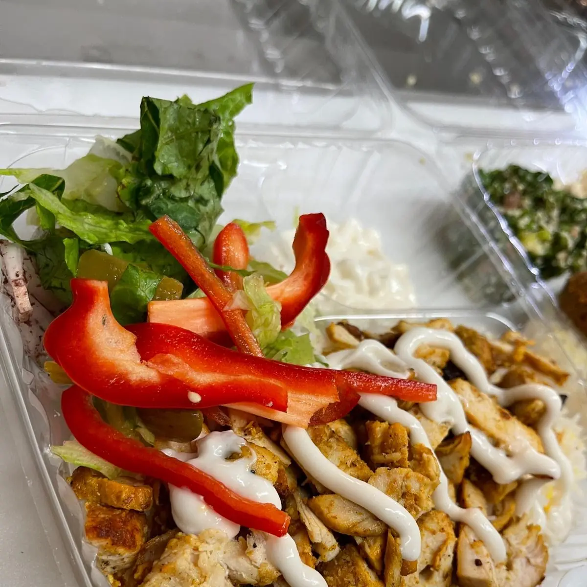 Chicken Shawarma Plate