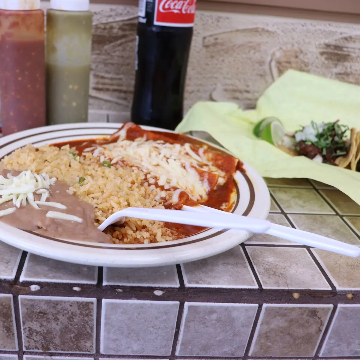 Enchilada Plate