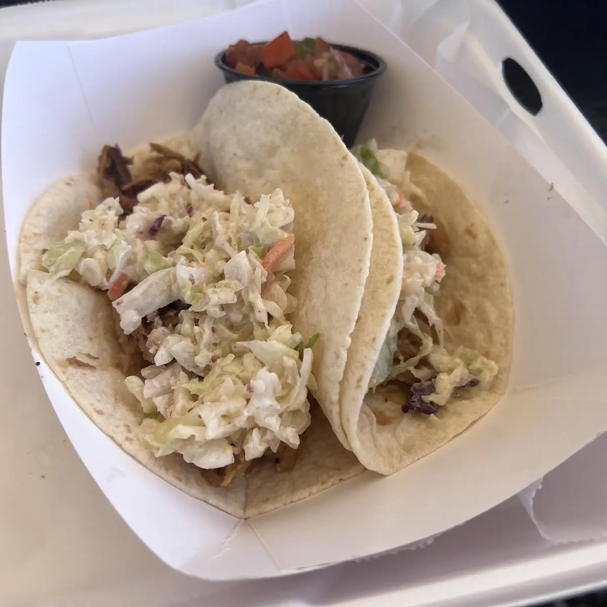 Two Soft Tacos