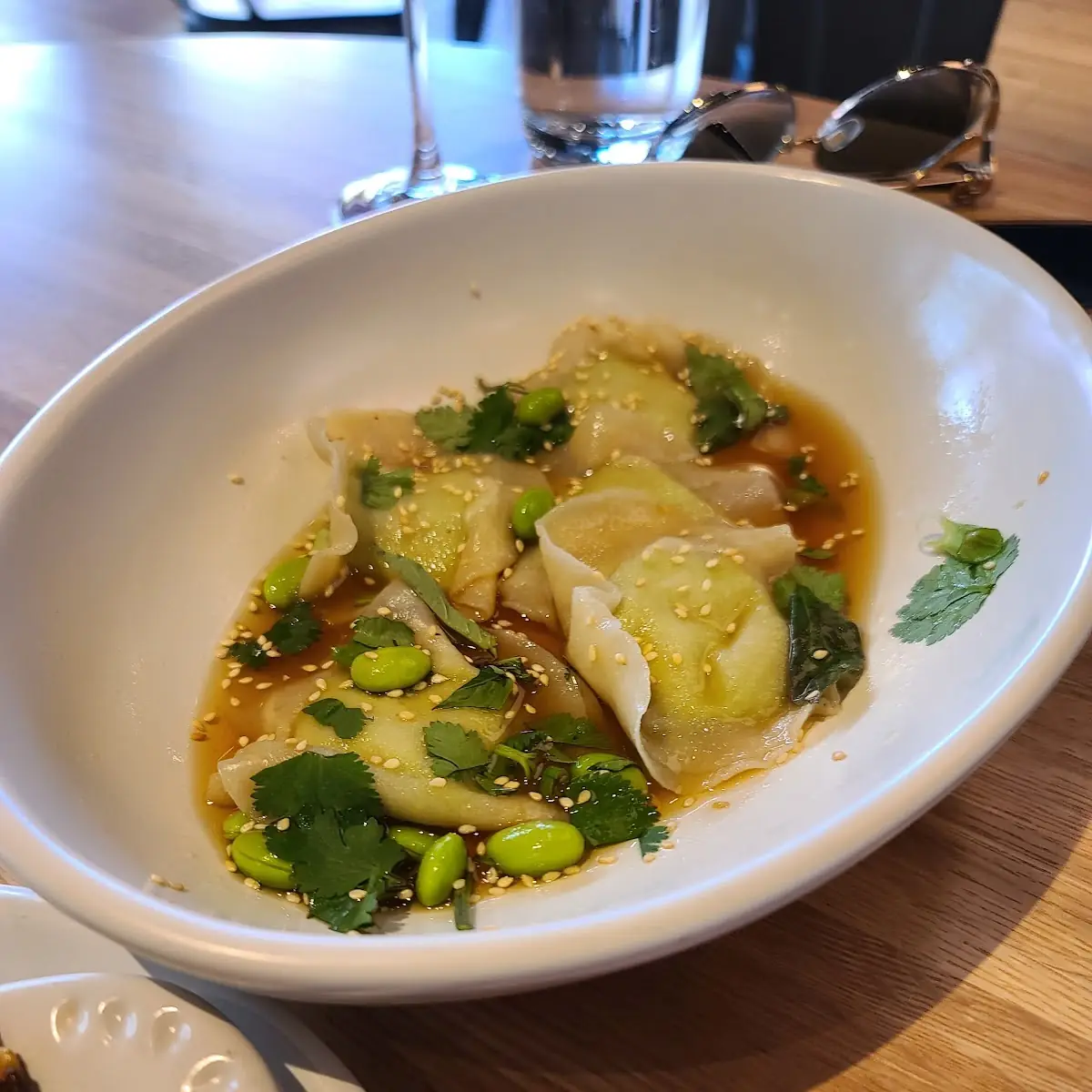 Edamame Dumplings Veg