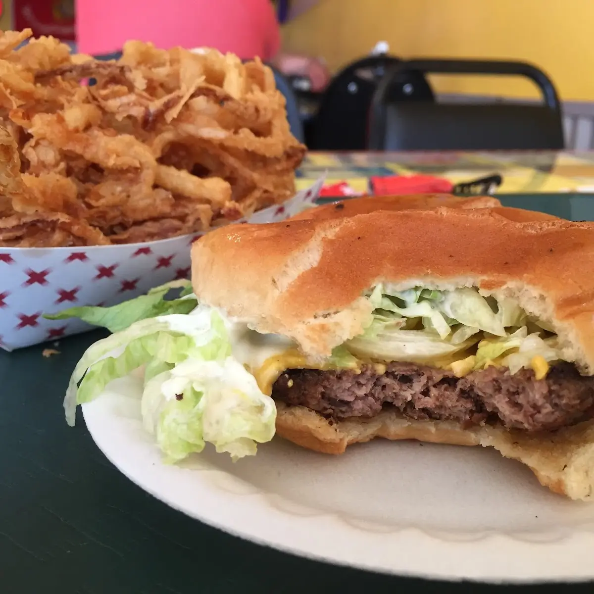 Burger and Fries