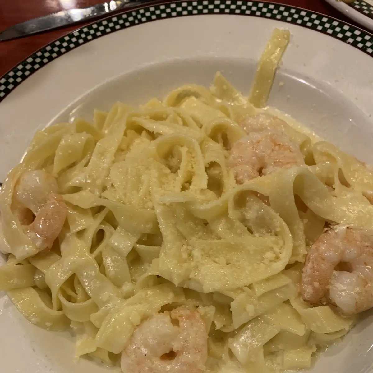 Shrimp Alfredo