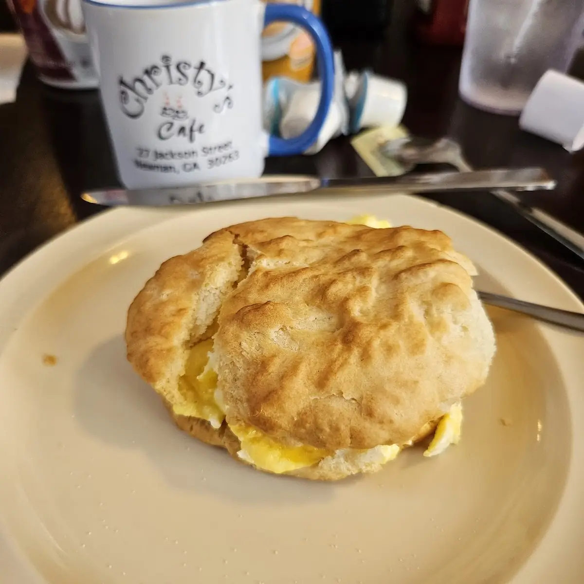Egg and Cheese Biscuit