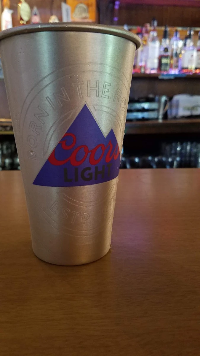 Ice Cold Coors Light Draft Beer