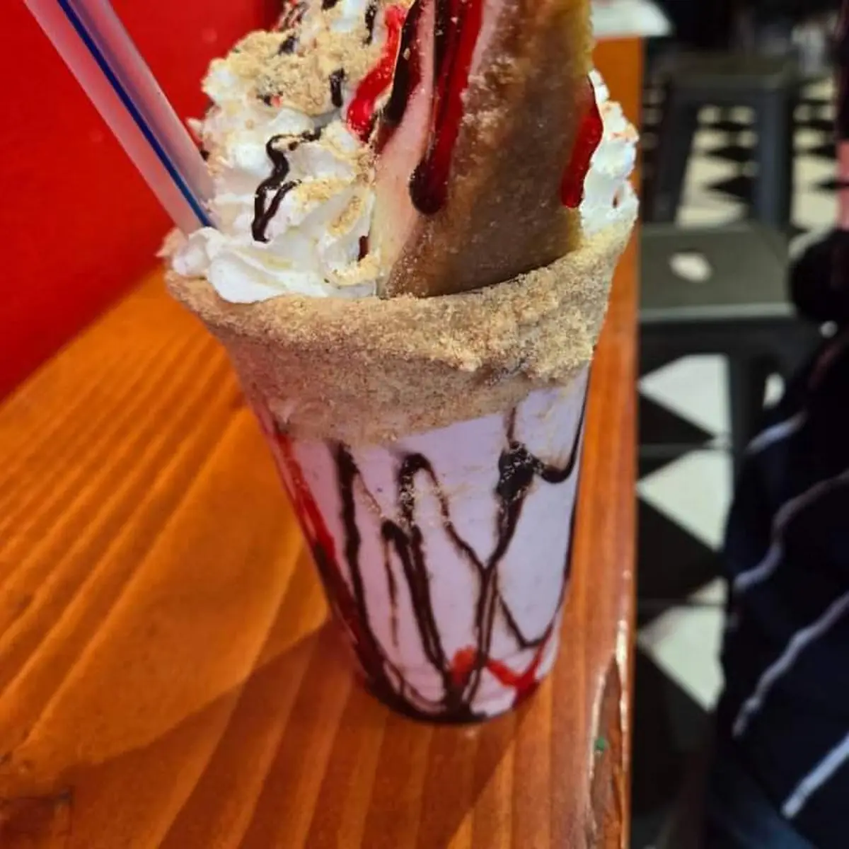 Vegan Chocolate Milkshake 16 Oz