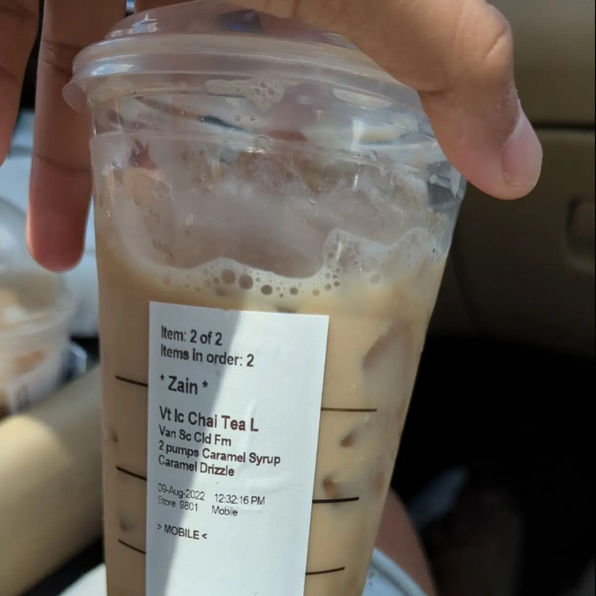 Iced Caramel Cloud Macchiato