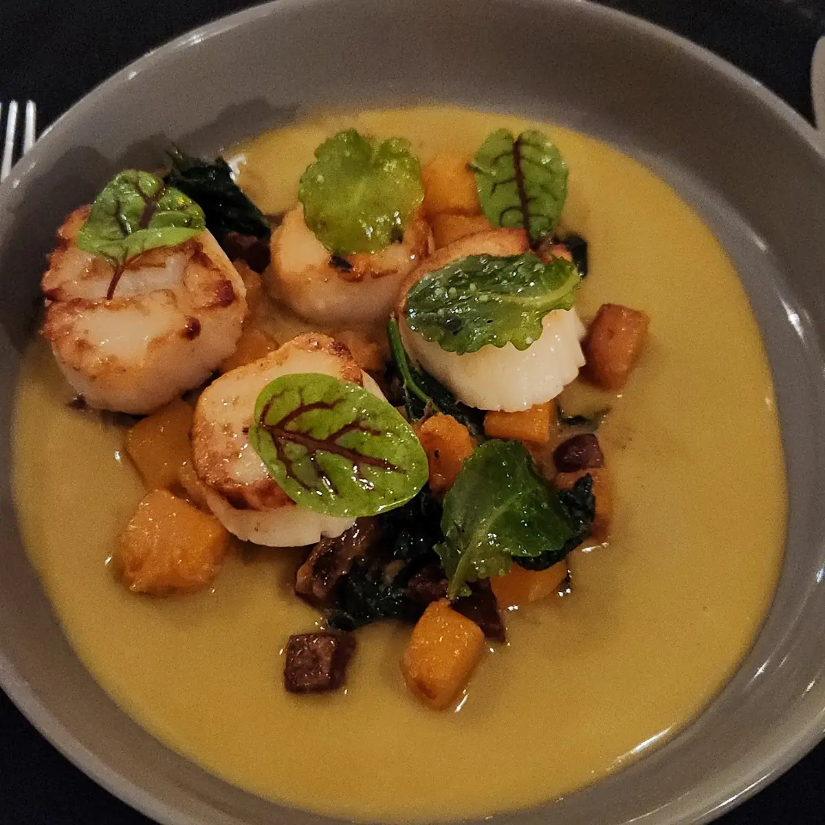 Seared Scallops