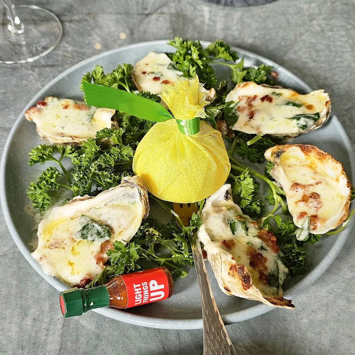 Oysters Rockefeller