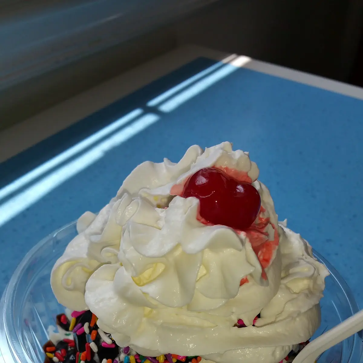 Hot Fudge Sundae with Sprinkles