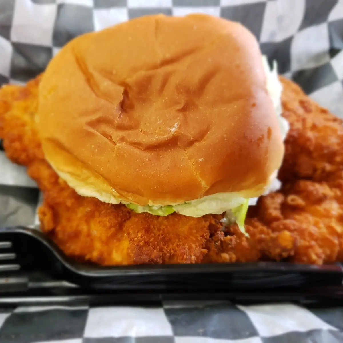 Breaded Pork Tenderloin Sandwich