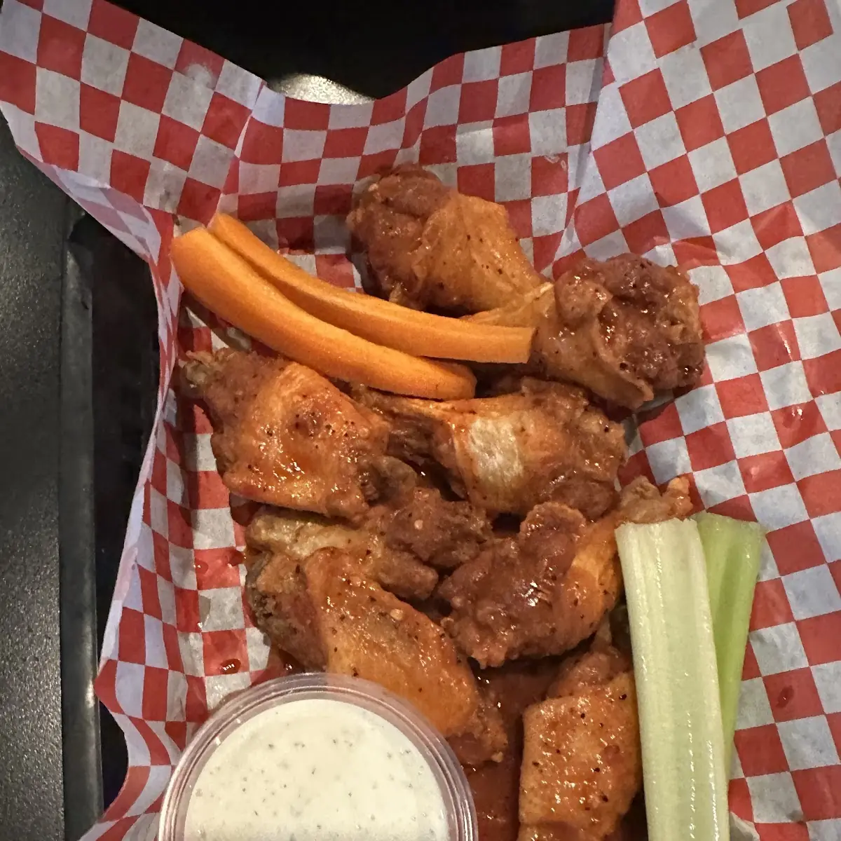 Buffalo Wings and Fries