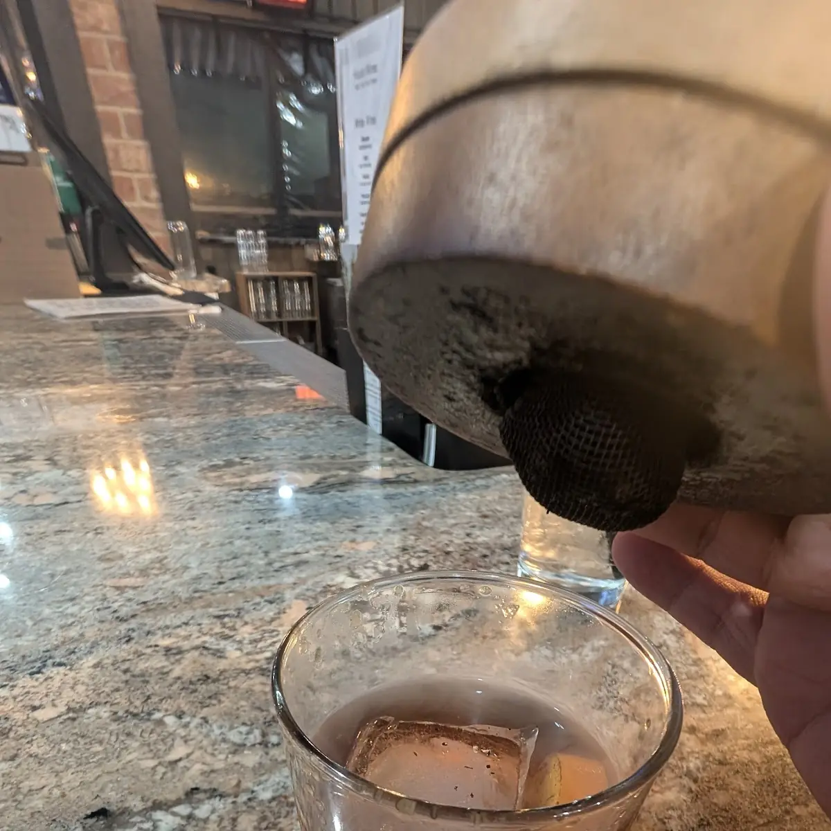 Smoked Old Fashioned
