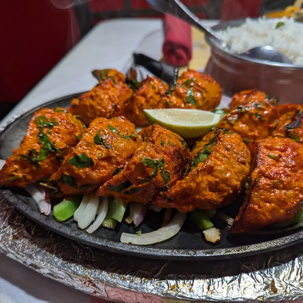 Tandoori Chicken Dumplings