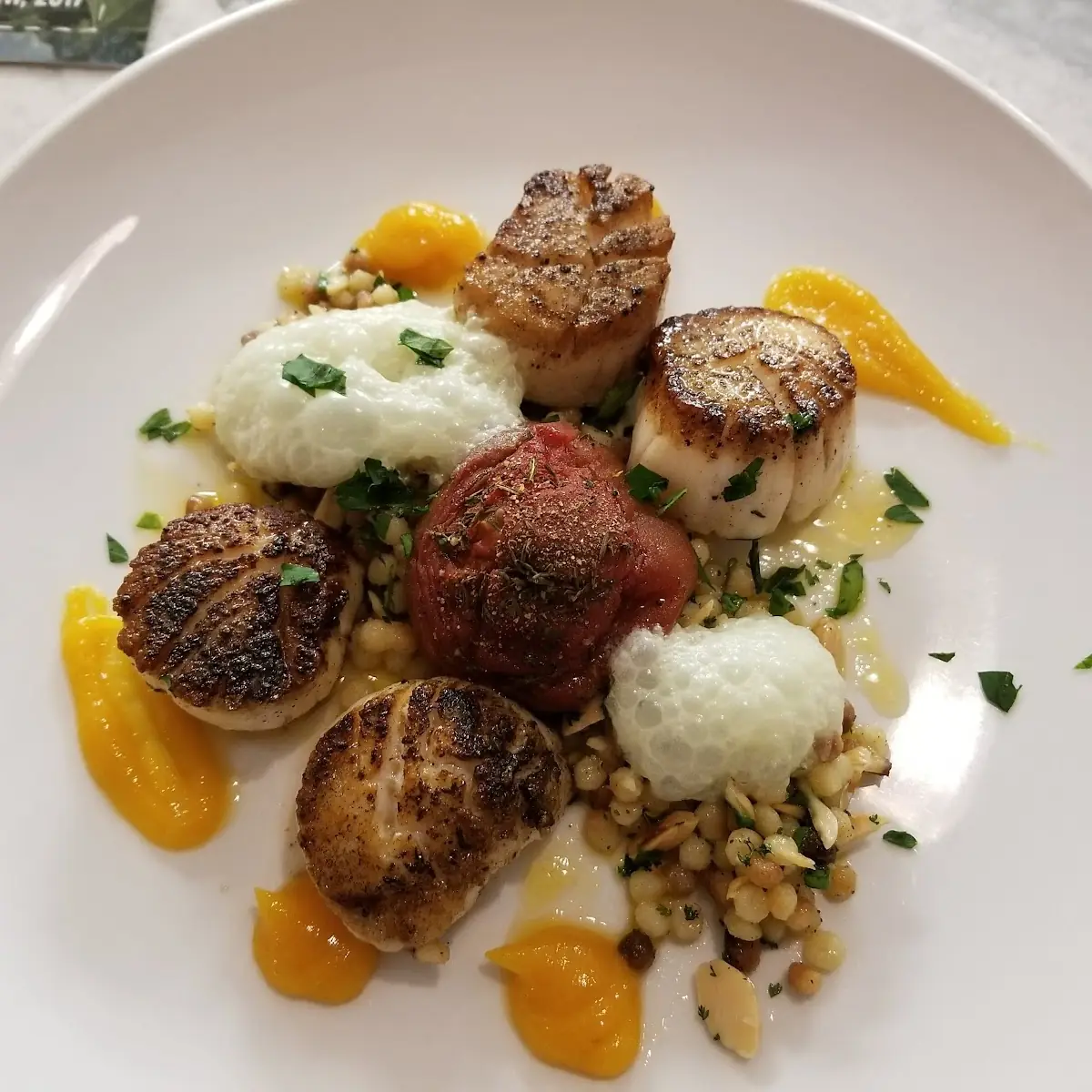 Seared Sea Scallops