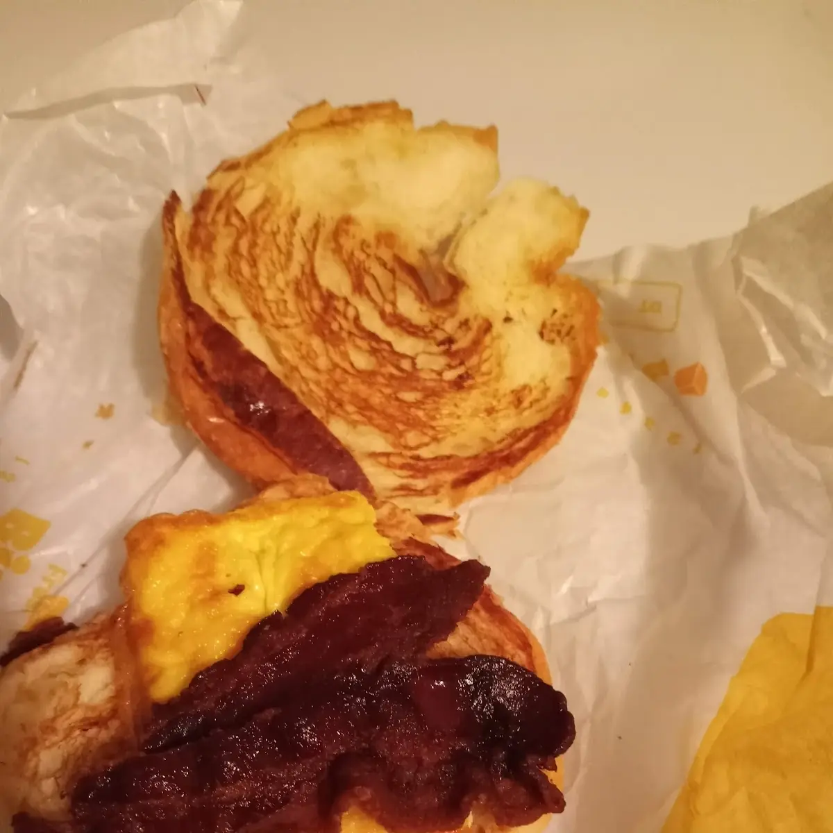 Bacon Egg and Cheese Croissant