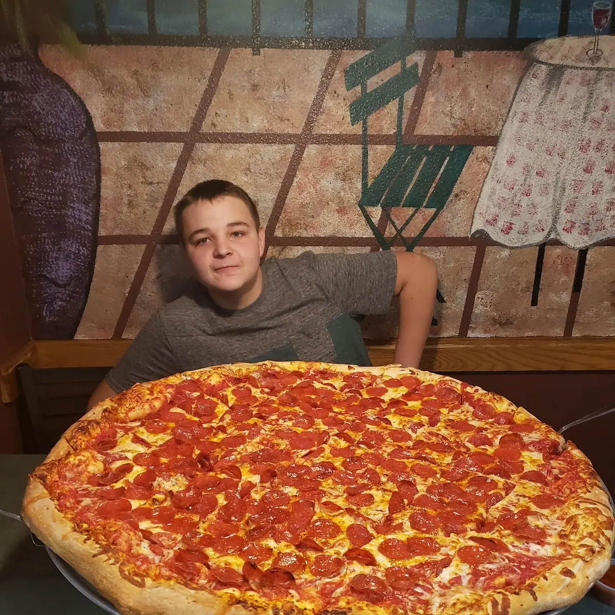 Jumbo Pepperoni Pizza
